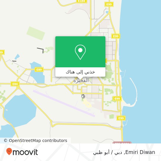 خريطة Emiri Diwan