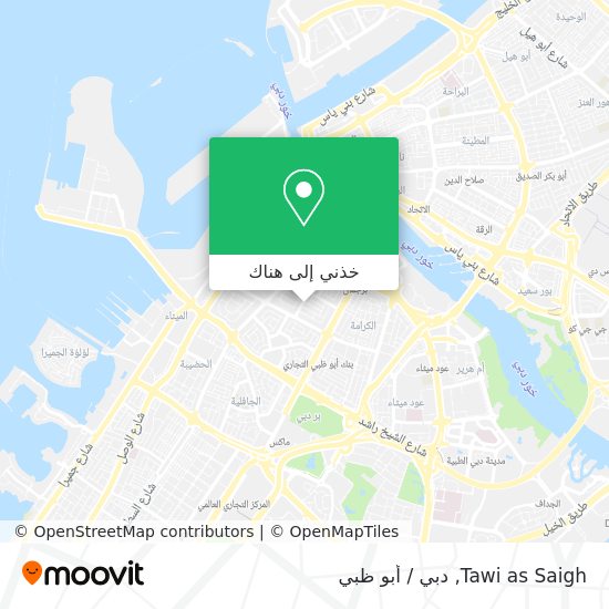 خريطة Tawi as Saigh