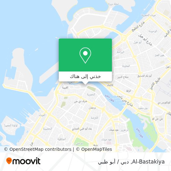 خريطة Al-Bastakiya