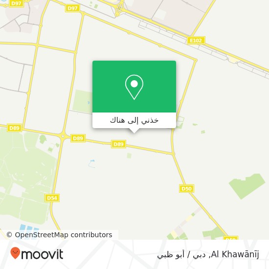 خريطة Al Khawānīj