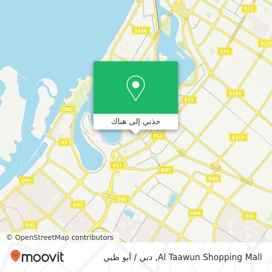 خريطة Al Taawun Shopping Mall