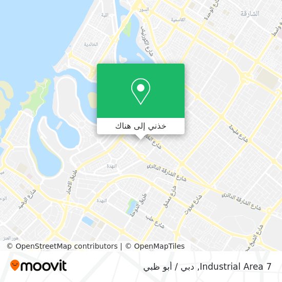 خريطة Industrial Area 7