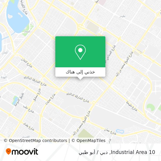 خريطة Industrial Area 10