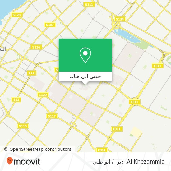 خريطة Al Khezammia
