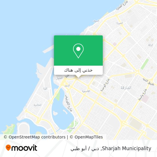 خريطة Sharjah Municipality