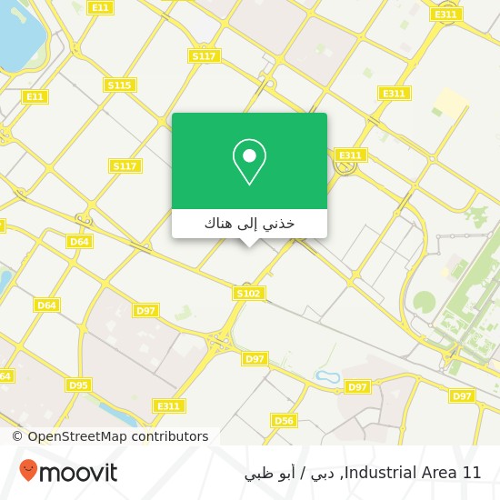 خريطة Industrial Area 11