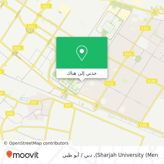خريطة Sharjah University (Men)