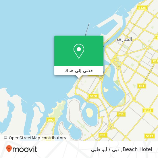 خريطة Beach Hotel