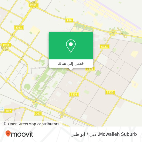 خريطة Mowaileh Suburb