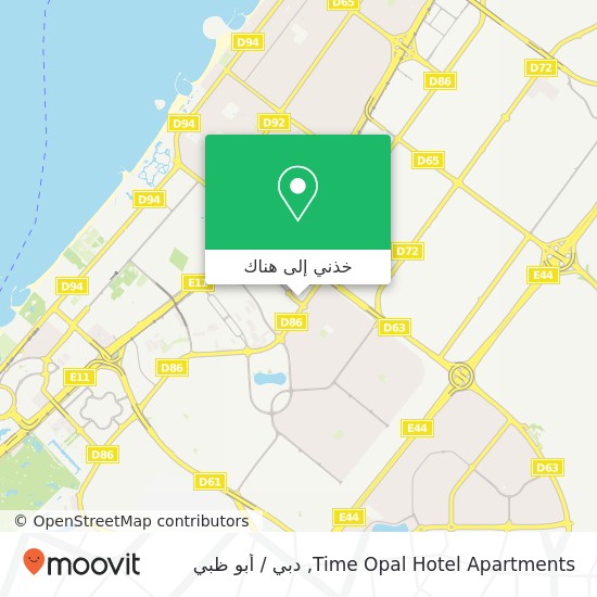 خريطة Time Opal Hotel Apartments