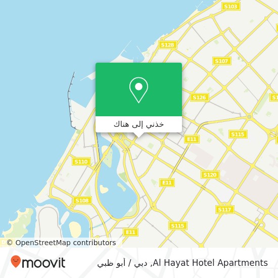 خريطة Al Hayat Hotel Apartments