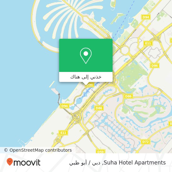 خريطة Suha Hotel Apartments