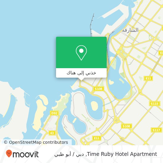خريطة Time Ruby Hotel Apartment