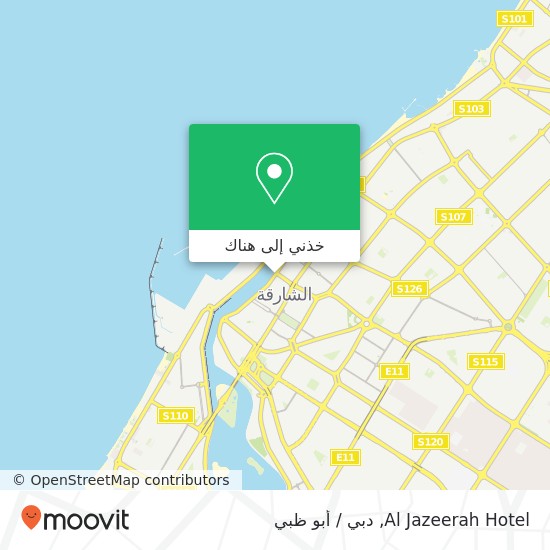 خريطة Al Jazeerah Hotel