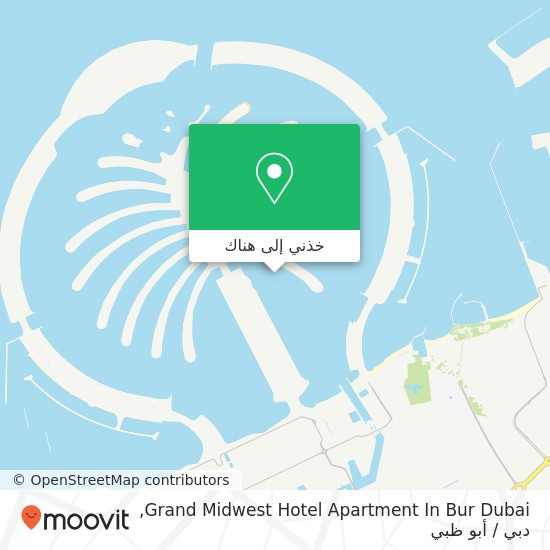 خريطة Grand Midwest Hotel Apartment In Bur Dubai