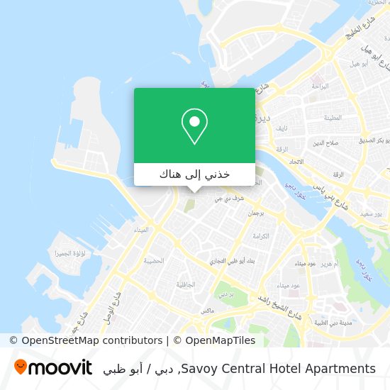 خريطة Savoy Central Hotel Apartments