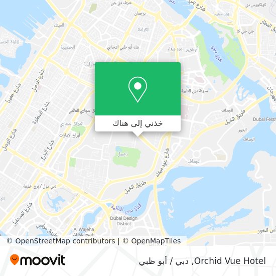 خريطة Orchid Vue Hotel