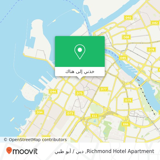 خريطة Richmond Hotel Apartment