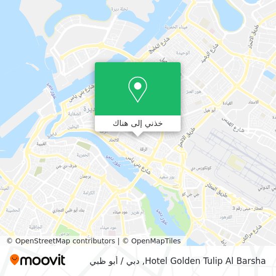 خريطة Hotel Golden Tulip Al Barsha