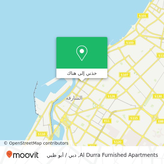 خريطة Al Durra Furnished Apartments