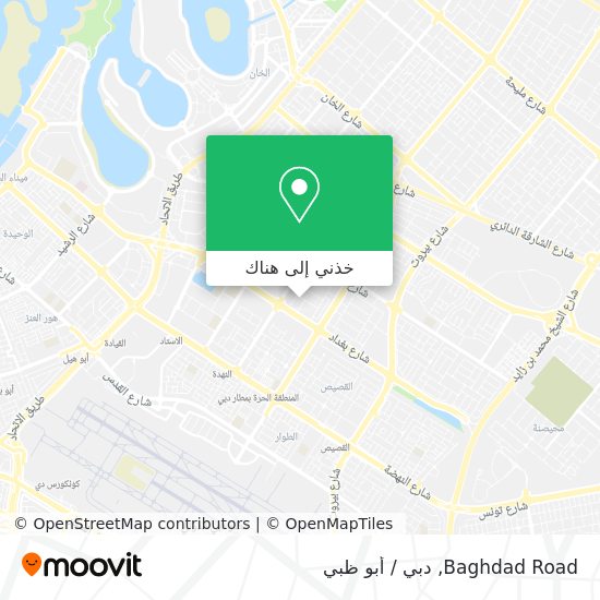 خريطة Baghdad Road
