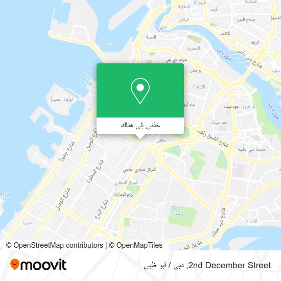 خريطة 2nd December Street