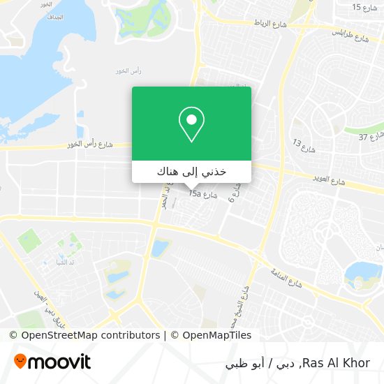 خريطة Ras Al Khor