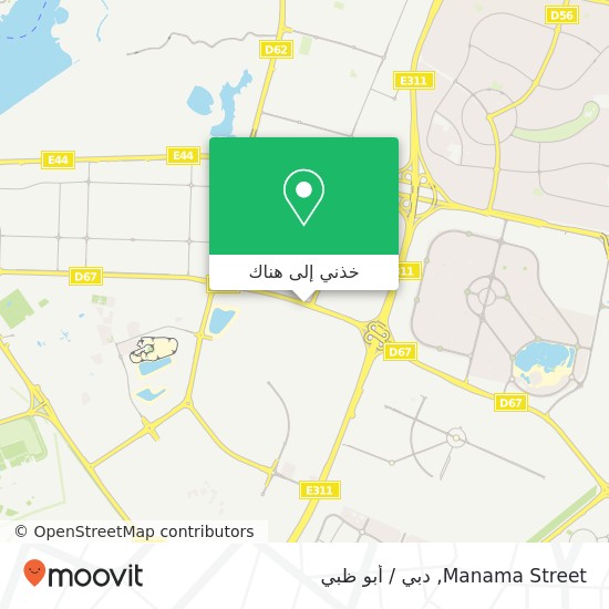 خريطة Manama Street