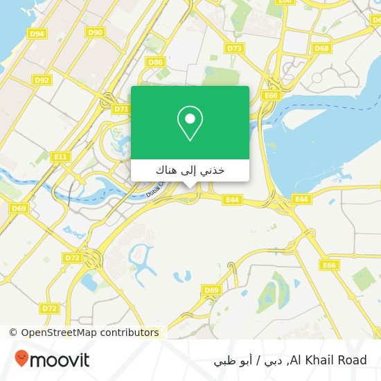 خريطة Al Khail Road