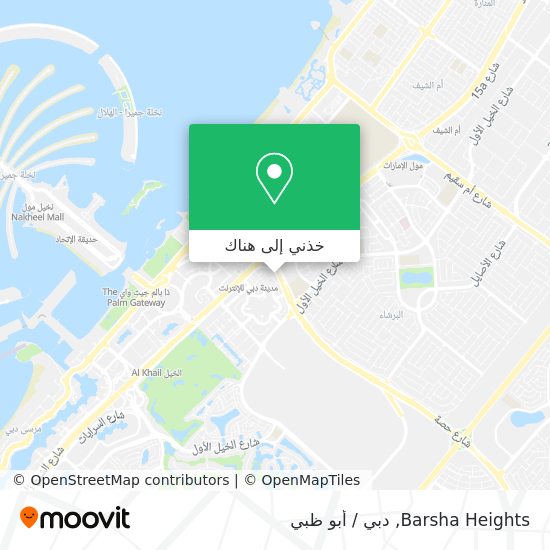 خريطة Barsha Heights
