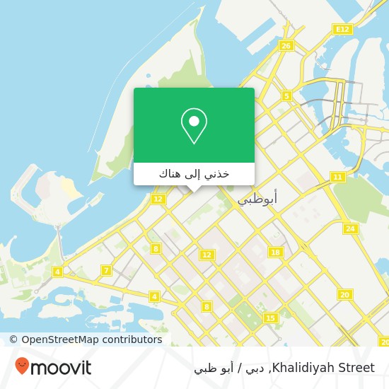خريطة Khalidiyah Street