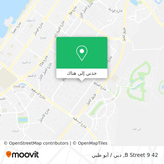 خريطة 42 9 B Street