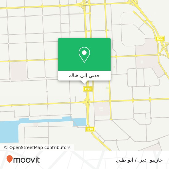 خريطة جازيبو, مدينة أبوظبى الصناعية, أبوظبي