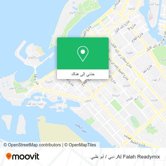 خريطة Al Falah Readymix