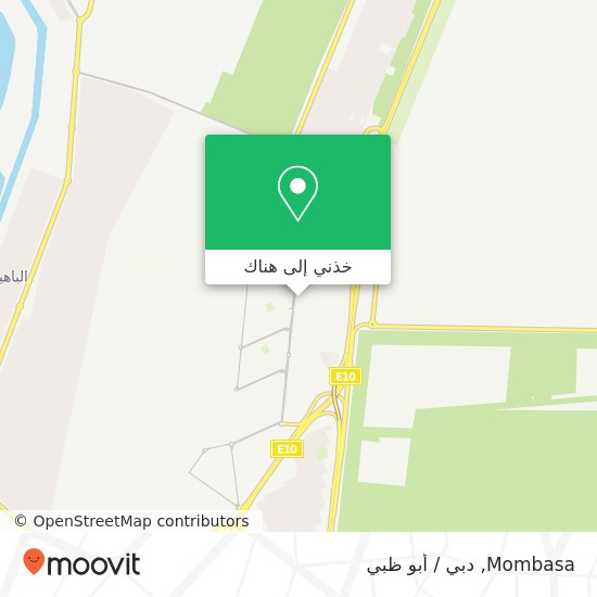 خريطة Mombasa, شارع 23 الشهامة, أبوظبي