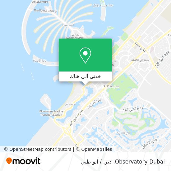 خريطة Observatory Dubai