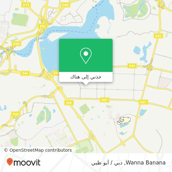 خريطة Wanna Banana, راس الخور الصناعية 1, دبي