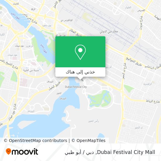 خريطة Dubai Festival City Mall