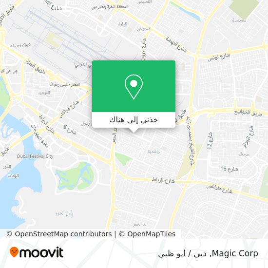 خريطة Magic Corp