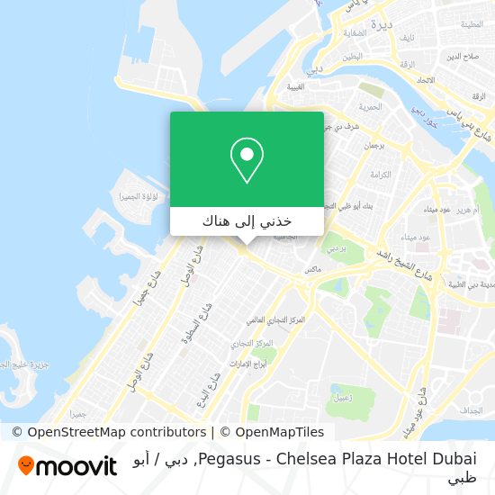 خريطة Pegasus - Chelsea Plaza Hotel Dubai