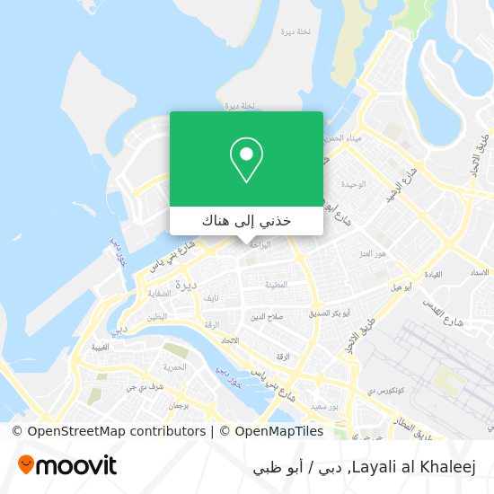 خريطة Layali al Khaleej