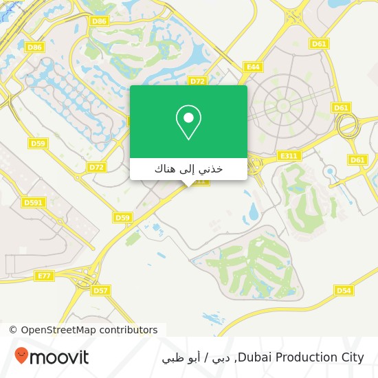 خريطة Dubai Production City