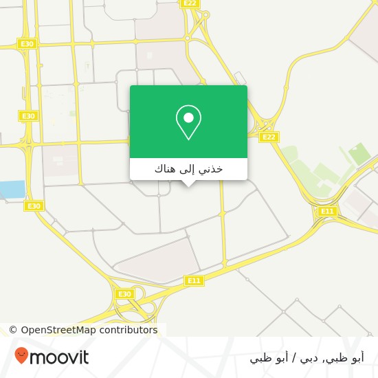 خريطة أبو ظبي