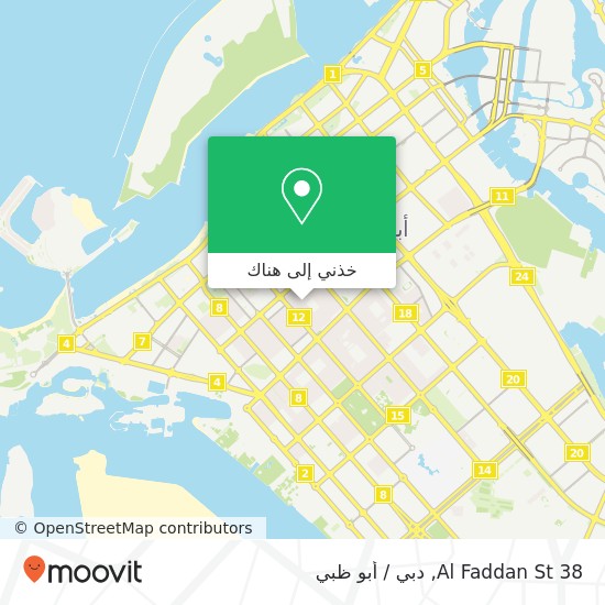 خريطة 38 Al Faddan St