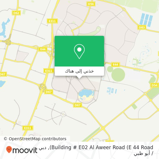 خريطة Building # E02 Al Aweer Road (E 44 Road)