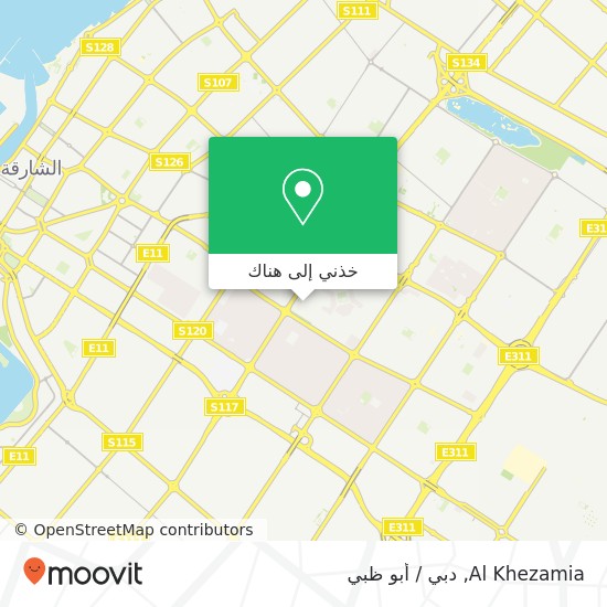 خريطة Al Khezamia