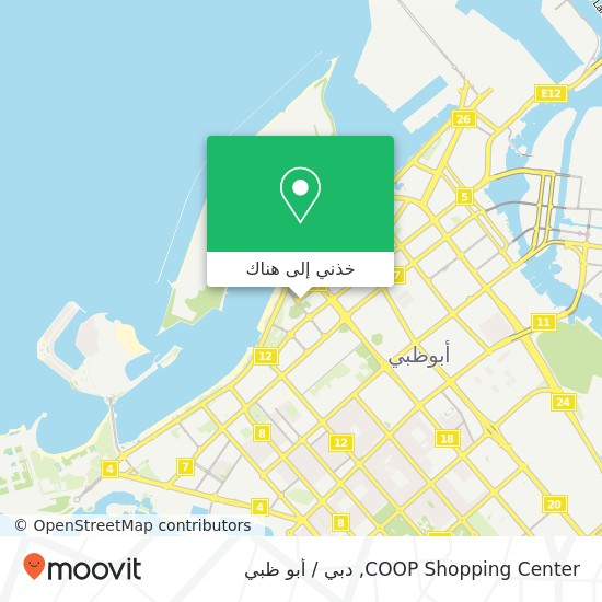 خريطة COOP Shopping Center
