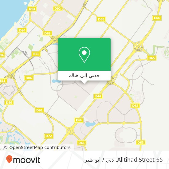 خريطة 65 Alltihad Street