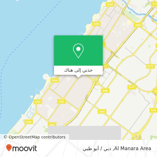 خريطة Al Manara Area