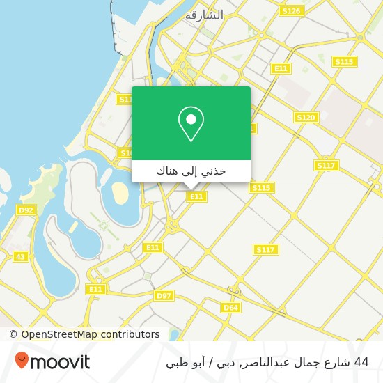 خريطة 44 شارع جمال عبدالناصر